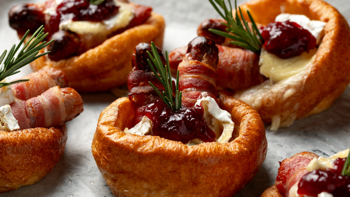 Festive Yorskshire puds