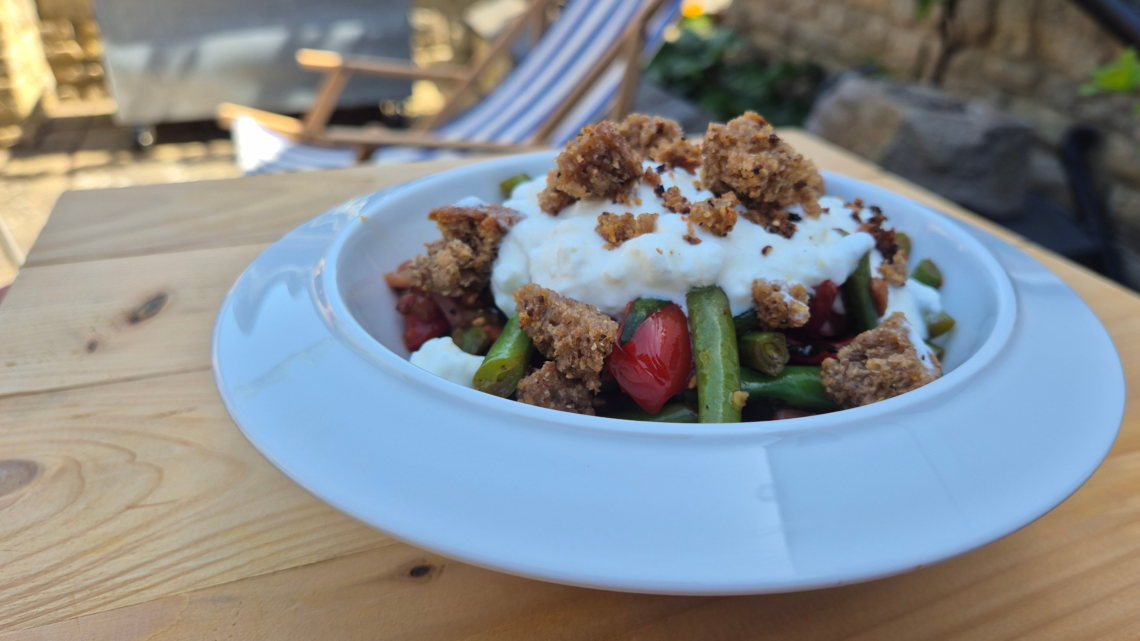 Green bean summer salad