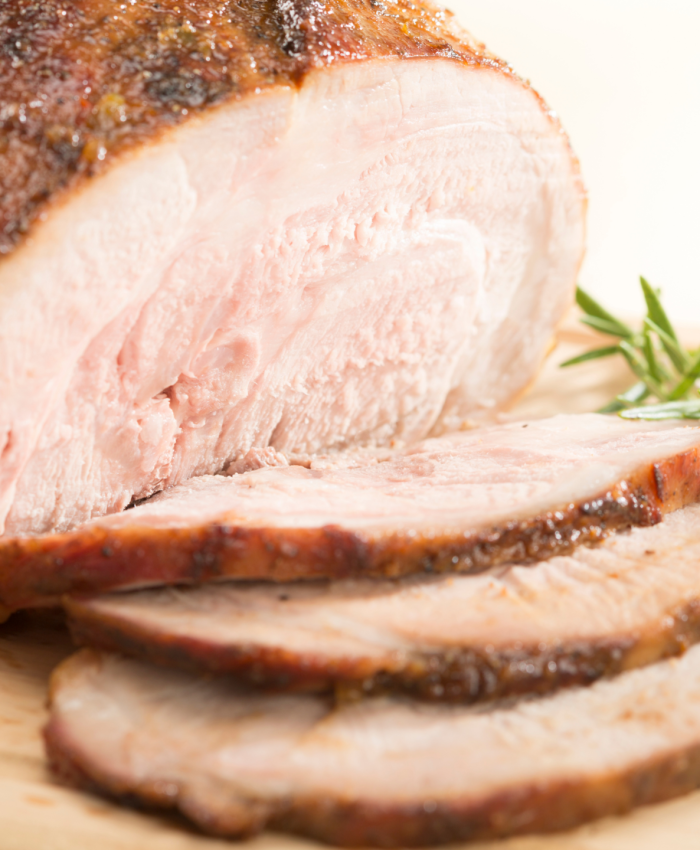 Continental pork roast