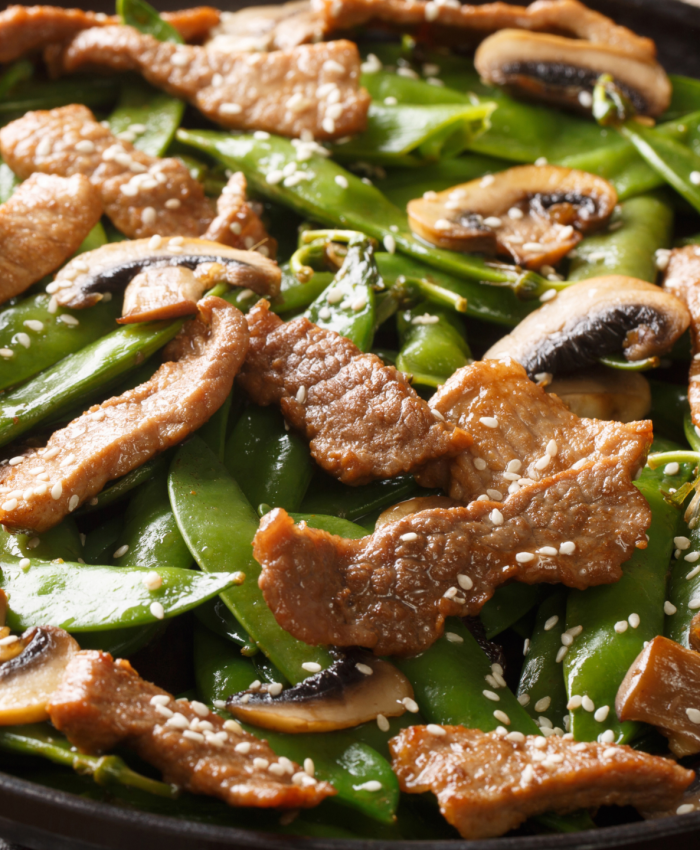 Lamb stir-fry