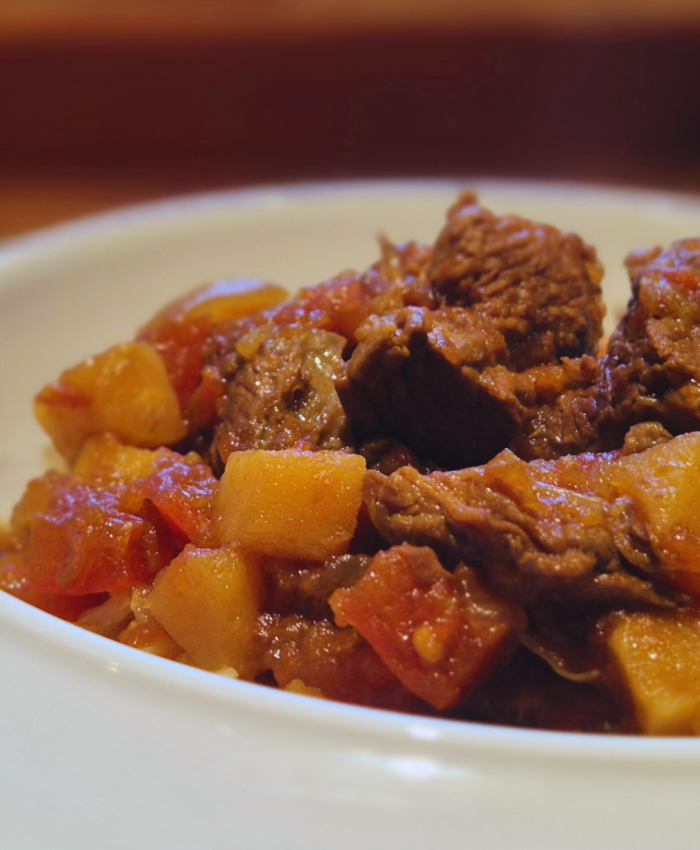 Marmite beef pot